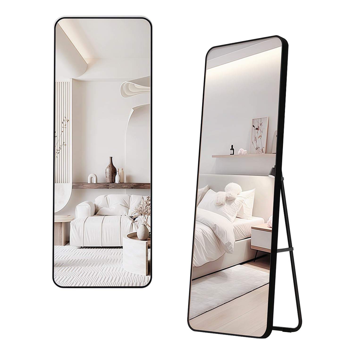 Amazon.co.jp: ANDWINT Vero 姿見鏡 全身鏡 幅36×高さ143cm 大型